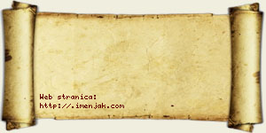 Kristina Tošković vizit kartica